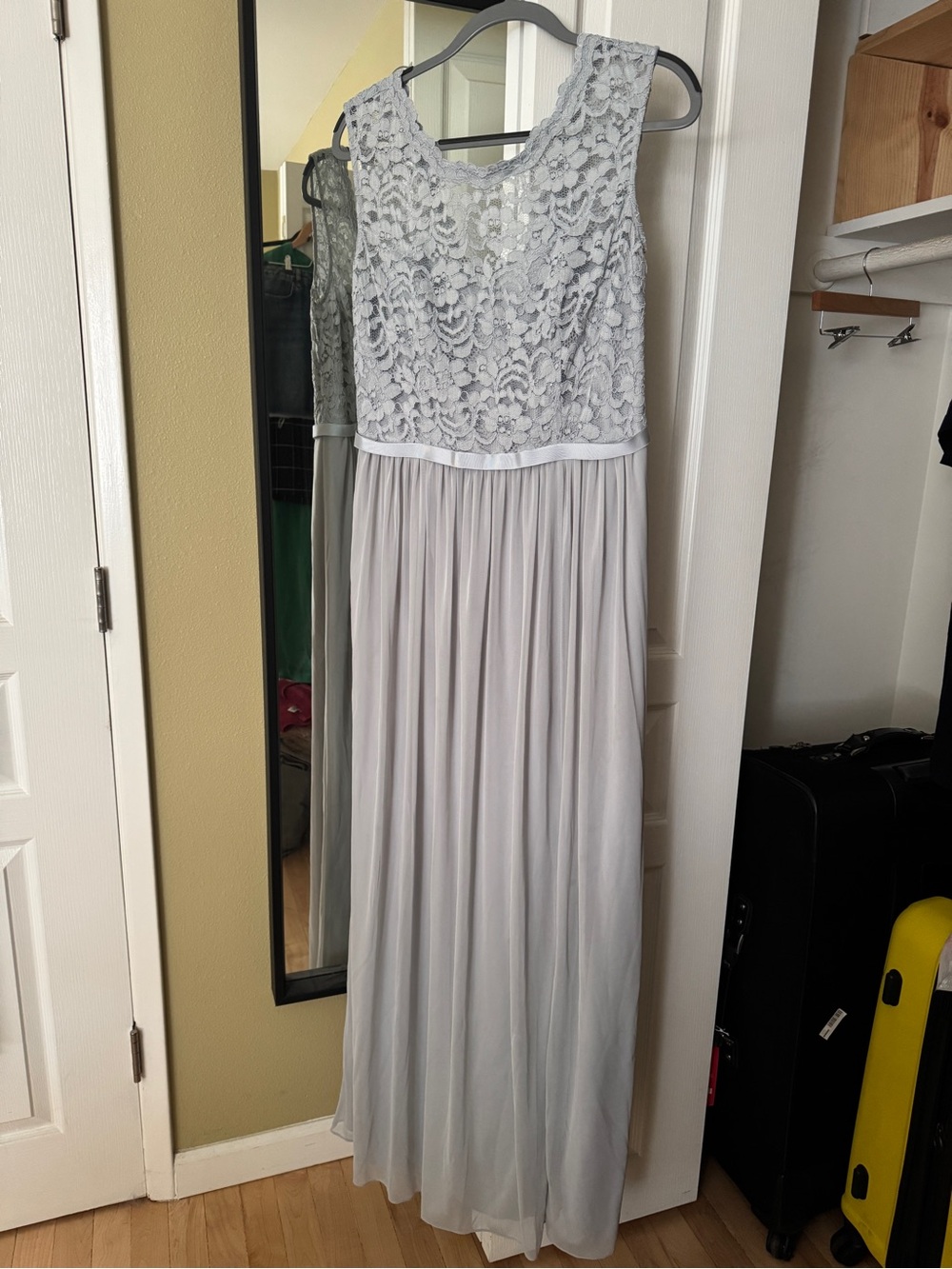 David’s Bridal Mystic long bridesmaid dress size 12